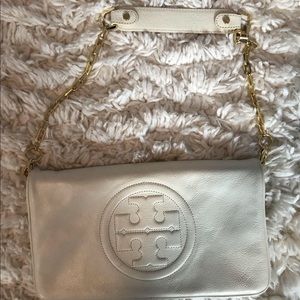 Tory Burch Cream Bag. Used only once.